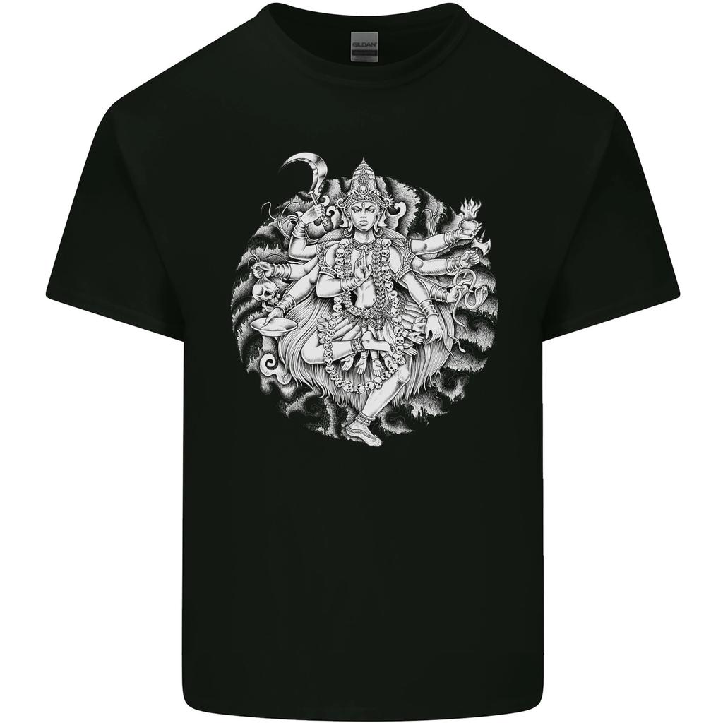 Goddess Shiva Hindu God Hinduism Religion Mens Cotton T-Shirt Tee Top