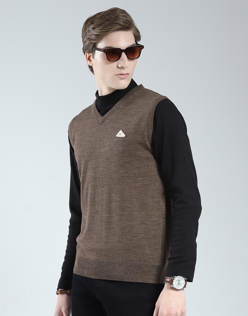 Monte Carlo Men's V Neck Sleeveless Sweater