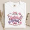 Certified Delulu Queen Graphic Tee, Pink Bow Princess Top, Main Character Energy