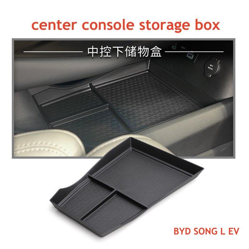 For BYD SONG L EV 2024 2025 Armrest Storage Box Cup Holder 2025 2024 Car Interior Accessories