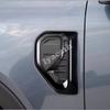 For Ford Ranger  2024 2 ABS carbonfiber external Fender Side Air Vent Outlet Cover Trim Leaf flakes Sticker Car accessories