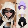 2026 Fashion Summer Fisherman Hat with Strap Trendy Qiuck Dry Cute Ear Design Sunshade Caps for Summer Beach Fishing Hiking