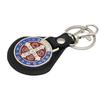  St Benedict PU Leather Keychain Religious Pendant Keyring Lightweight for Personal Accessory Church Event Gift