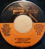 7inch Record D WISDOM  If Theres A Song  Silekshan II NONE Harmony House 2005 Jamaica Reggae Ska  Dub Used