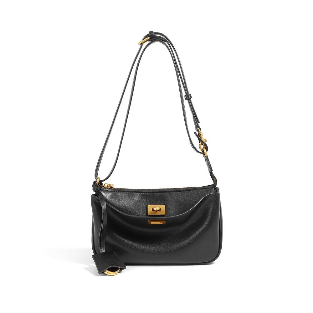 

Универсальная сумка-лок подмышку Новая на плечо Маленькая квадратная сумка чёрный