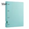 Smooth Page Turning Binder 4-Hole Document Folder/A4 File Bag, Durable PP Portable Storage Notebook Production Folder Folder, Macaron Colors