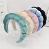 Sponge Spa Headband Velvet Washing Face Wide Padded Hair Hoop Skin Care Makeup Removal Shower For Women Girls Hair Accessories