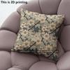 Vintage Floral Print Throw Pillow Covers Pattern Cushion Cover Suitable for Sofa Bedroom Car Pillow Cover