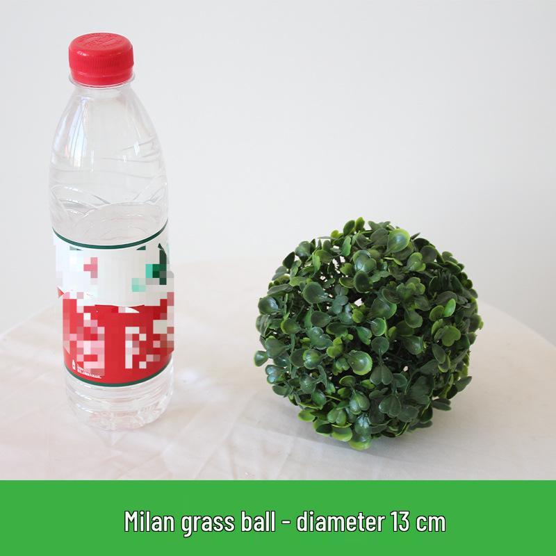 Artificial Greenery & Grass Ball Ceiling Decoration for Visual Merchandising and Store Windows