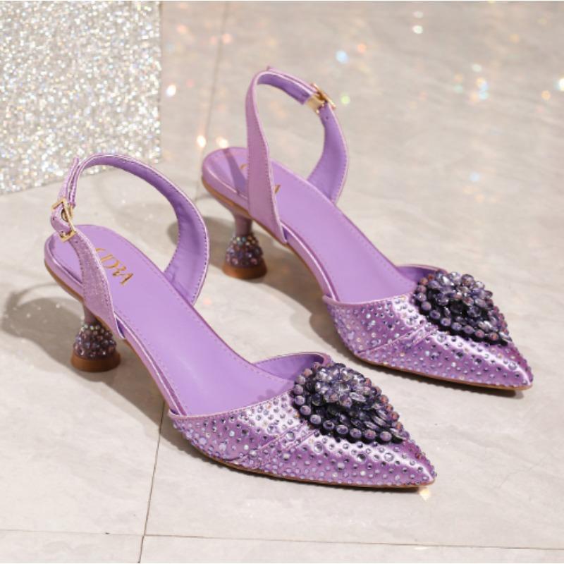 Sieviešu augstpapēžu kurpes Stiletto papēža sandales
