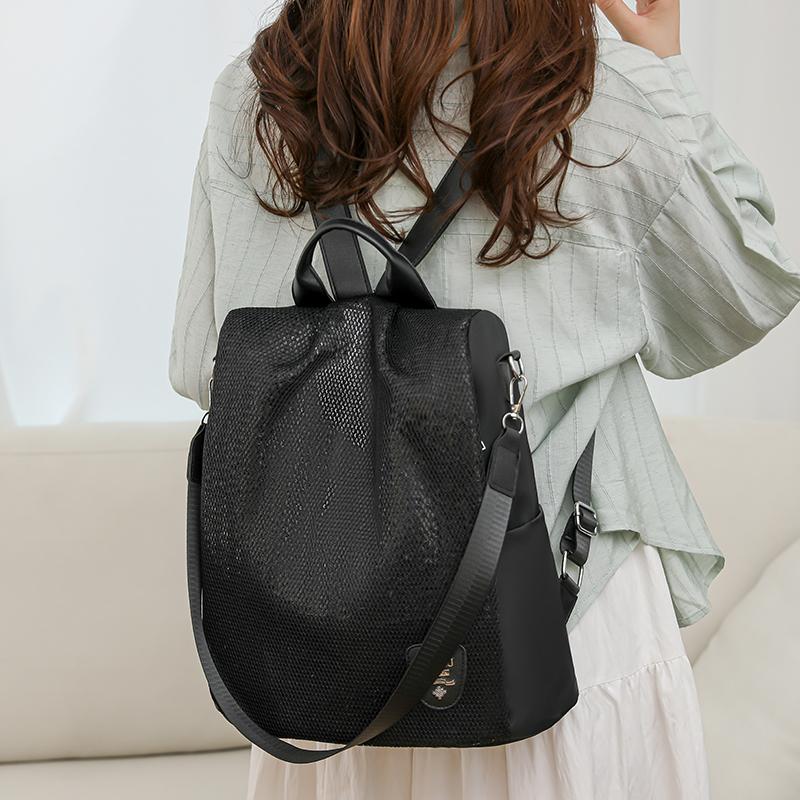 Women's Anti-Theft Backpack - Fashionable Travel Commuter Bag with Adjustable Shoulder Strap, Large Capacity Travel Backpack