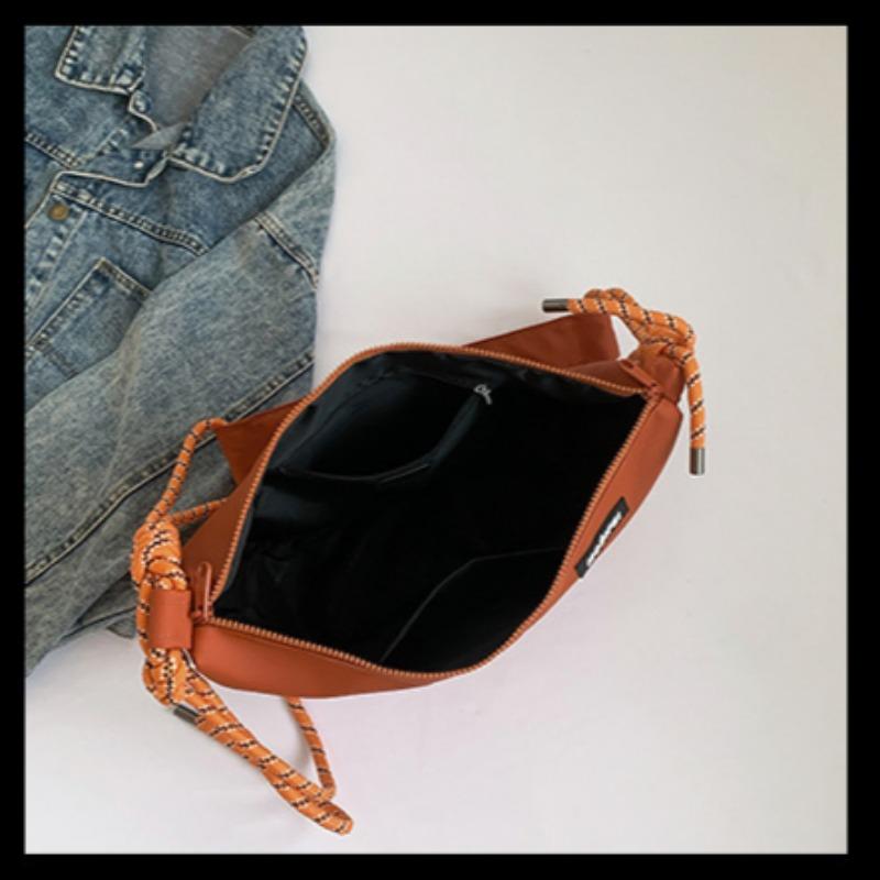 Men's and Women's Nylon Cloth Bags, Student Shoulder Crossbody Bags, Lightweight Couple Leisure Backpacks