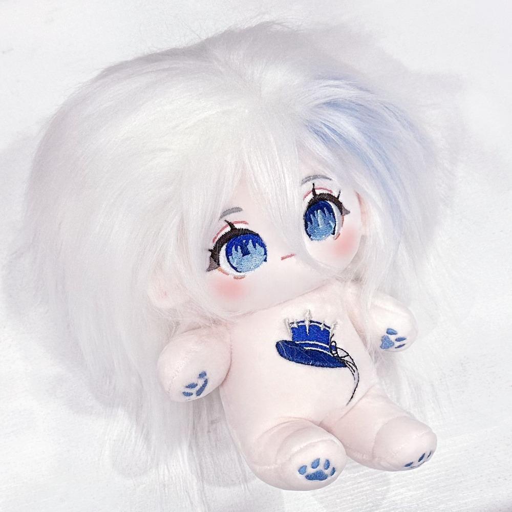 Borůvková Bílá Qiao 20cm Bavlněná Panenka Funina Okolní Plyšová Panenka Carlos Dárek