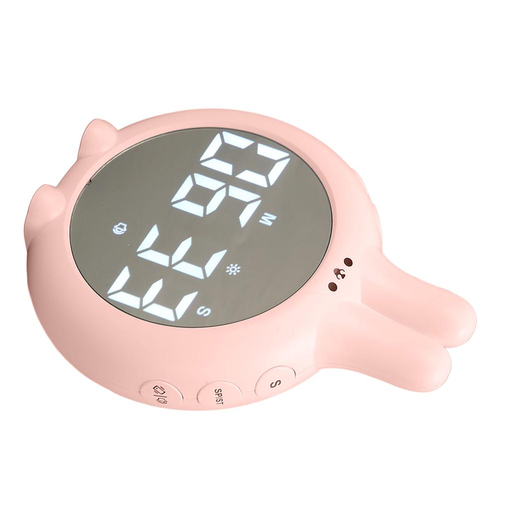 Cute Digital Timer Multifunctional High Accuracy Magnetic Kids Countdown Timer for Homework Cooking Sports