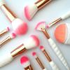 10/11pcs Unicorn Conch Shell  Makeup Brushes Set Mermaid Foundation Powder Cosmetics Eyeshadow Face Kabuki Make Up Brush Tools Kit