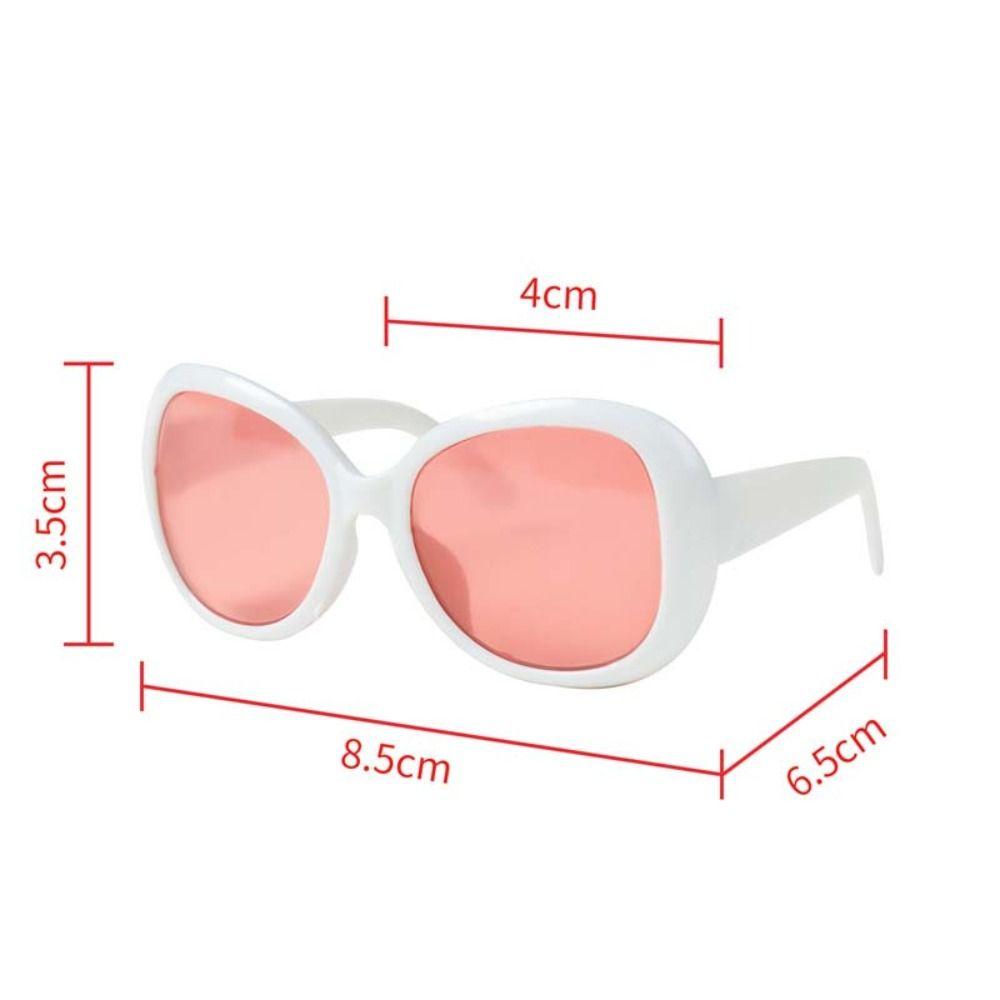 Doll Accessory 20CM Doll Sunglasses Transparent Transparent Plastic Glasses  Children Toy