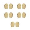 10Pcs High Heel Protectors Pads Soft Sponge Forefoot Cushion Anti Blister Adhesive Shoe Inserts For Women Dress Shoe