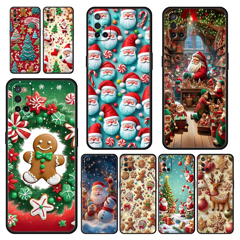 New Year Christmas Phone Case For Oneplus 13R 13 12R 11 10T 10R Nord N100 N200 N10 10 9 9R 9RT CE 3 2 Z Pro 5G Soft TPU Cover