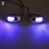 1 Pair Auto LED Light Windshield Windscreen Jet Spray Nozzle Wiper Washer Lamp Automobile Water Spray Lamp Car Accessories