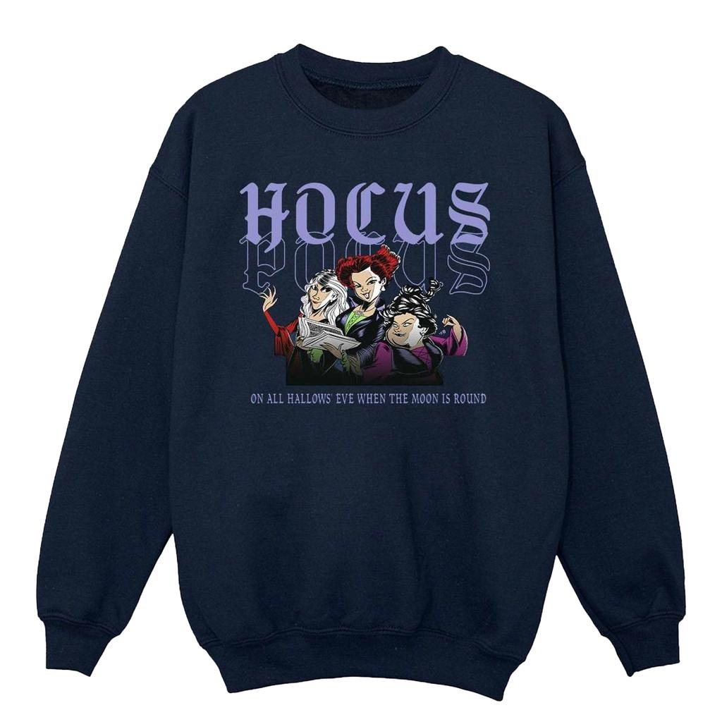 Disney Girls Hocus Pocus Hallows Eve Sweatshirt