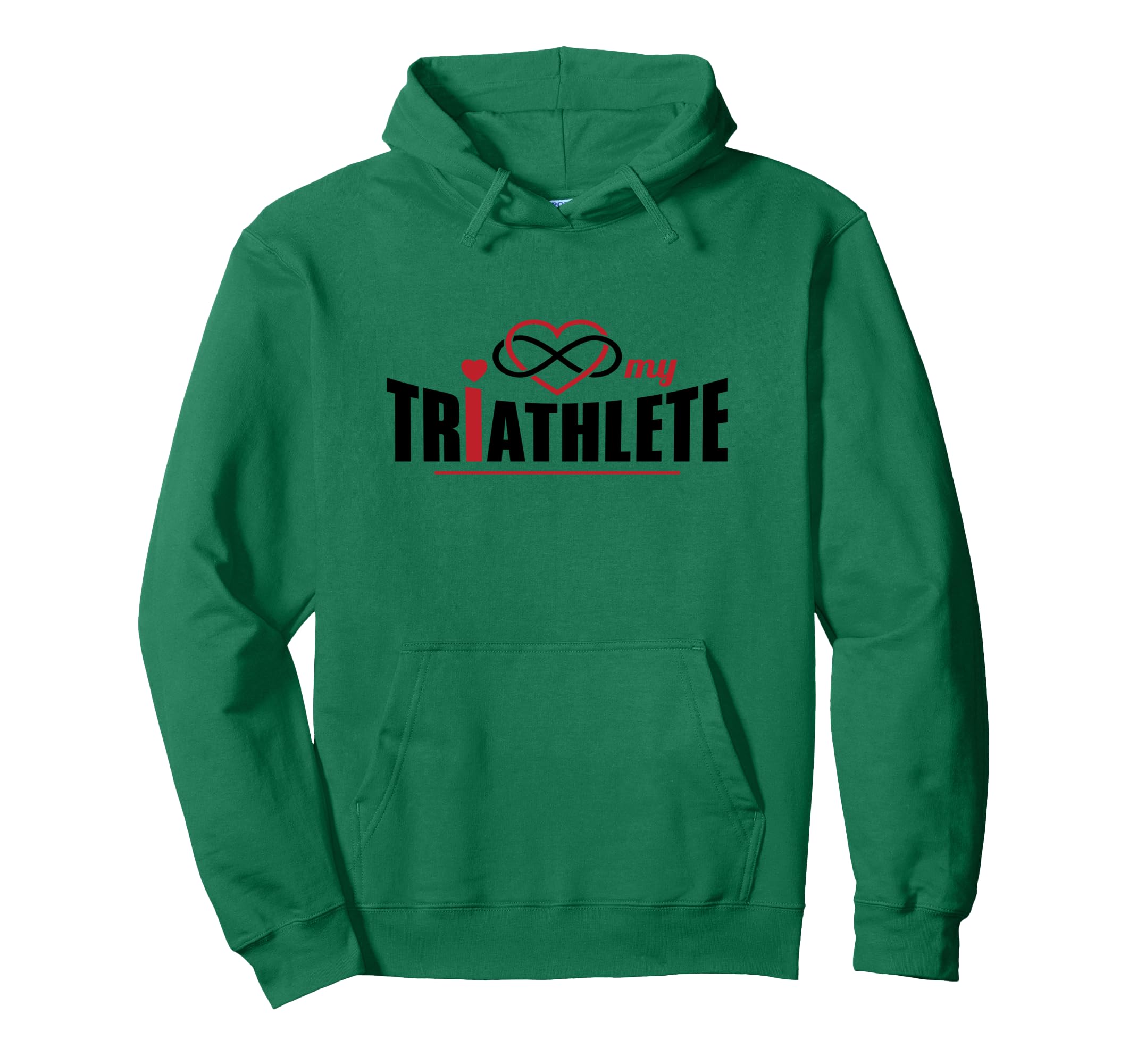 

I Love My TriAthlete Iron Sherpa Triathlon Family Inspired Hoodie