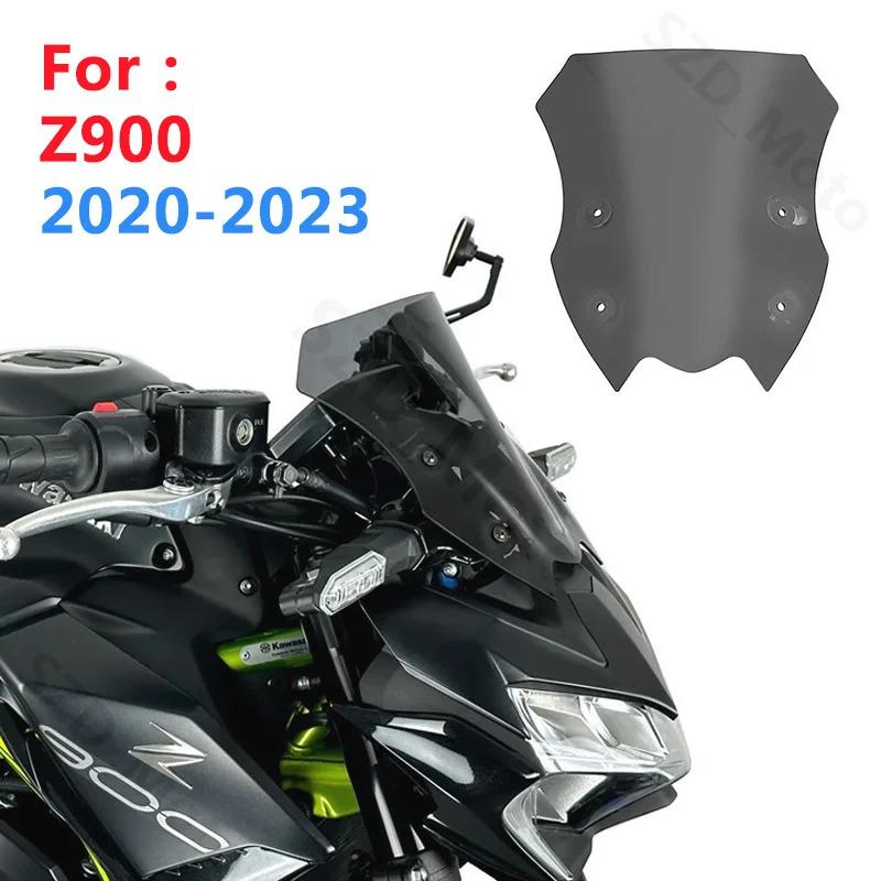 For KAWASAKI Z 900 Z900     Motorcycle Accessories Sport Windshield Windscreens Wind Deflectors Black