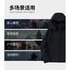 Soft Shell Jacket Men Women Outdoor Hiking Climbing Windproof Warm Hooded Coat Winter