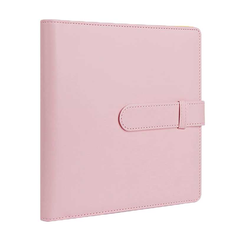 1PCS PU Square Card Photo Album Solid 256 Pockets Large Capacity Storage for Camera Album Photocard Holder Protectors Storage