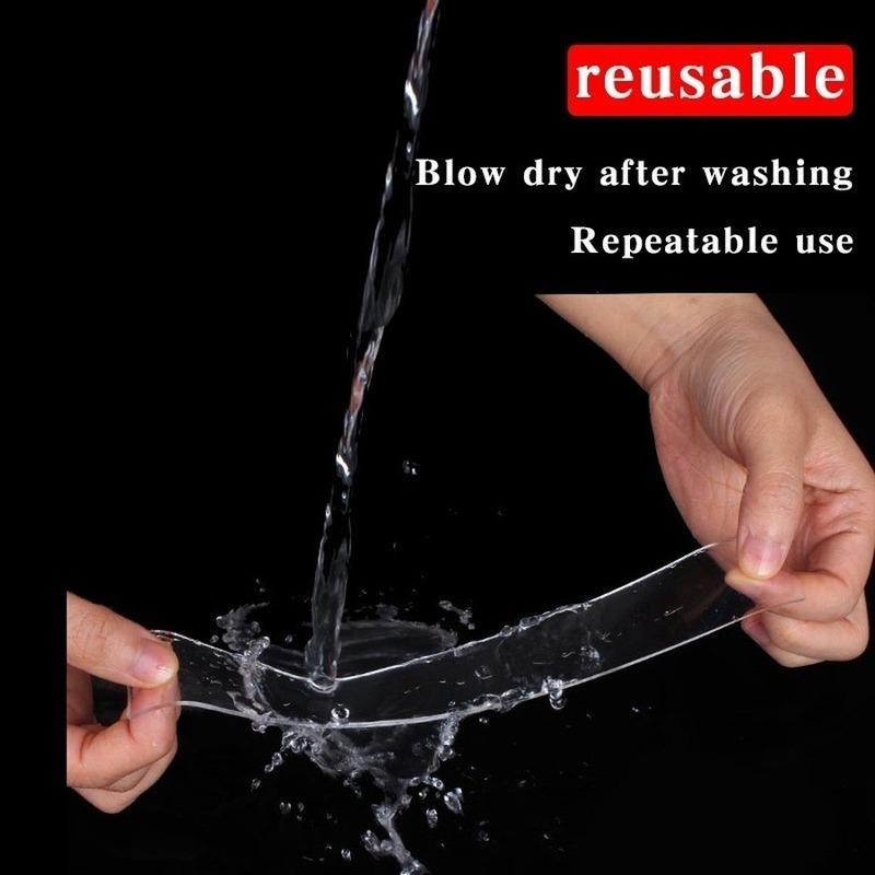 Nanoadhesive 3-10M Kitchen Mmildew And Oil Proof Transparent Adhesive Door And Window Gap Sealing