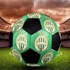 SIZE 5 Ferencvárosi TC Soccer Ball Colorful All Ages Machine Stitched PVC Competition Ready Durable High-Bounce