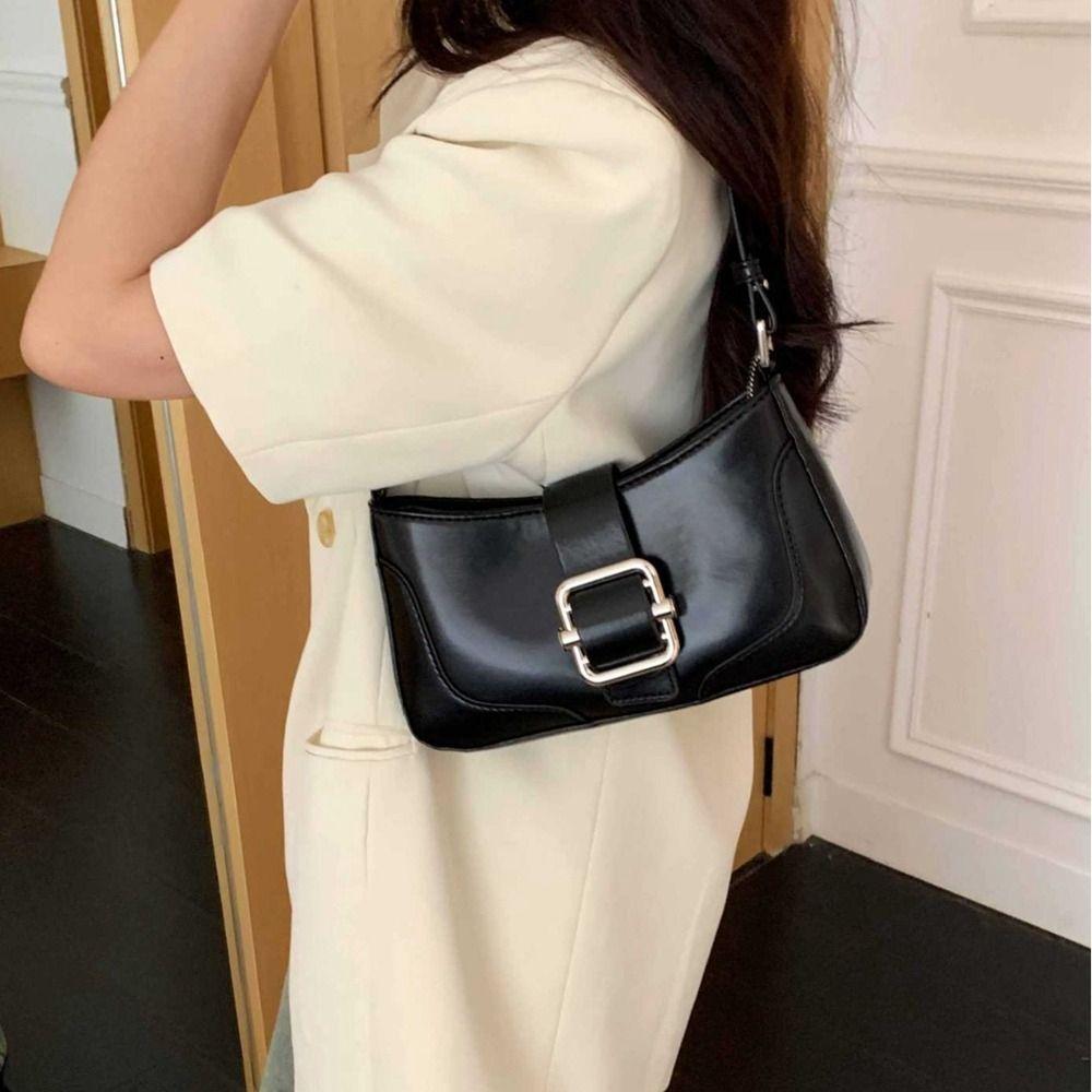 

Сумка из искусственной кожи, сумка через плечо, ретро-сумка для подмышек, модная уличная одежда