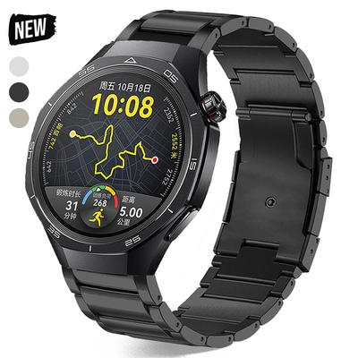 20 22mm Titanium Strap for Huawei GT5/4 Pro 46mm Metal Band for Samsung Galaxy Watch 7 6 40mm 44mm Bracelet for Amazfit Active 2