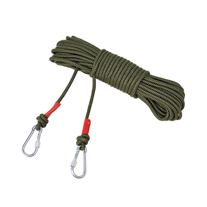 HengTravler Nylon Steel Core Double Hook Safety Rope