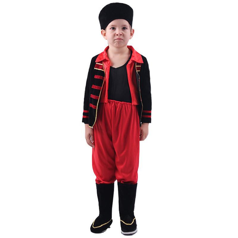 Halloween Traditional Russian Costume for Girl - Kids' Party & Carnival Performance Outfit