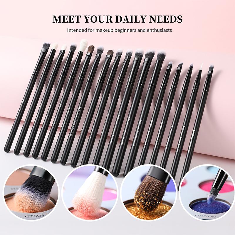 DUcare 27Pcs Makeup Brushes Women Professional Cosmetics Blush Foundation Eyeshadow Eyelash Beauty Make Up Tool Set with Gift