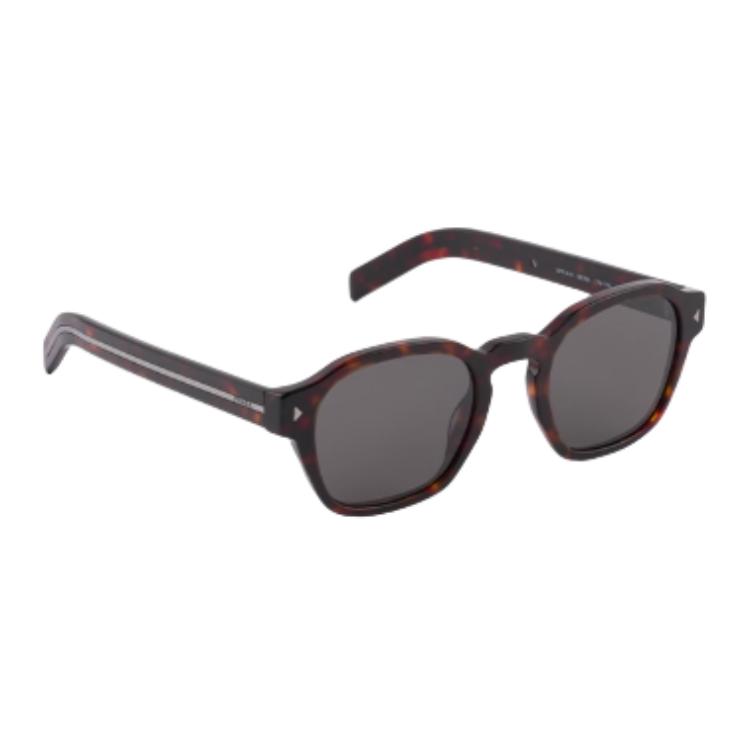Prada Logo Irregular Shape Sunglasses Men Sunglasses Tortoiseshell SPRA16_E17N_FE731_C_A053