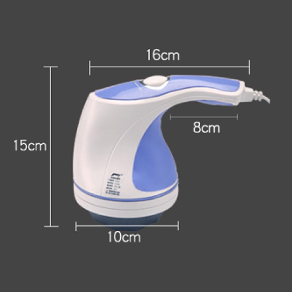28 Вт Массажер для всего тела Сжигающий жир Шея Плечо Рука Спина Нога Стопа Четыре массажные головки Массаж Электрический массажер