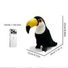 22/35cm Simulation Lifelike Birds Flamingo Plush Doll Stuffed Animal Soft Toucan Baby Appease Toys Funny for Kids Gift Decor