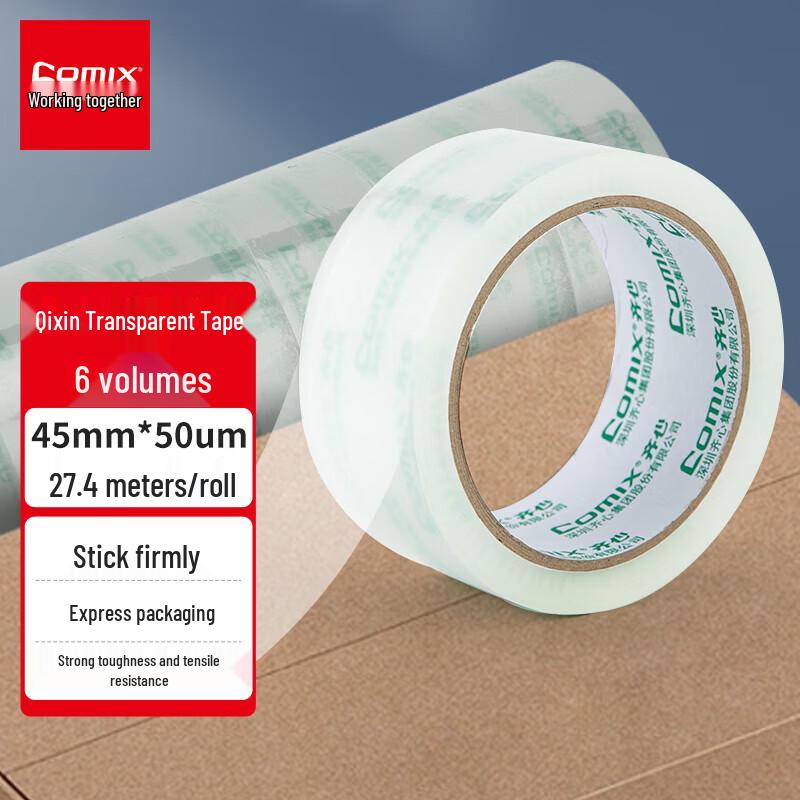 Comix Transparent Packaging Tape