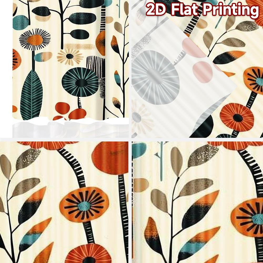 2D flat Photography Backdrop Party Backdrop Floral (2) 100% Polyester Birthday Party Perfect for Holiday parties and general