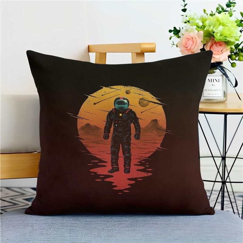 Starry Sky Space Science Fiction Pillowcase Dormitory Decoration Office Living Room Home Pillowcase