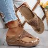 Summer Women Wedge Sandals Open Toe Outdoor  Flip Flops  Casual Designer Shoes Slip on Platform Sandals Slides Women