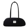 Autumn New Niche Retro Underarm Portable Bowling Bag Simple Large Capacity Underarm Commuter Bag