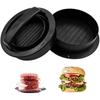 Burger Mold Hamburger Press Patty Maker Different Size Patty Molds Stuffed Burgers Press Sliders with Wax Papers