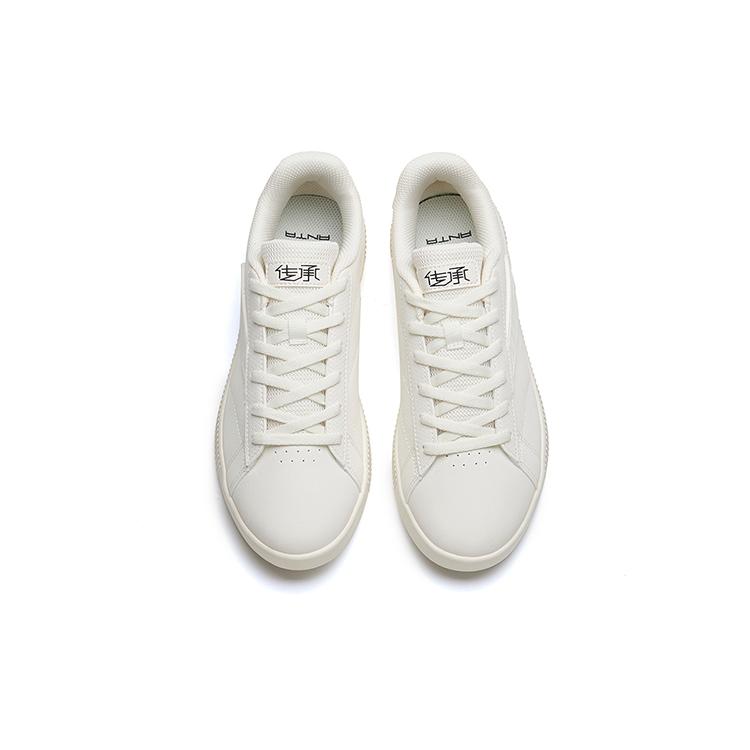 Anta Casual Low top Skateboard Shoes Women's White 122258066-1