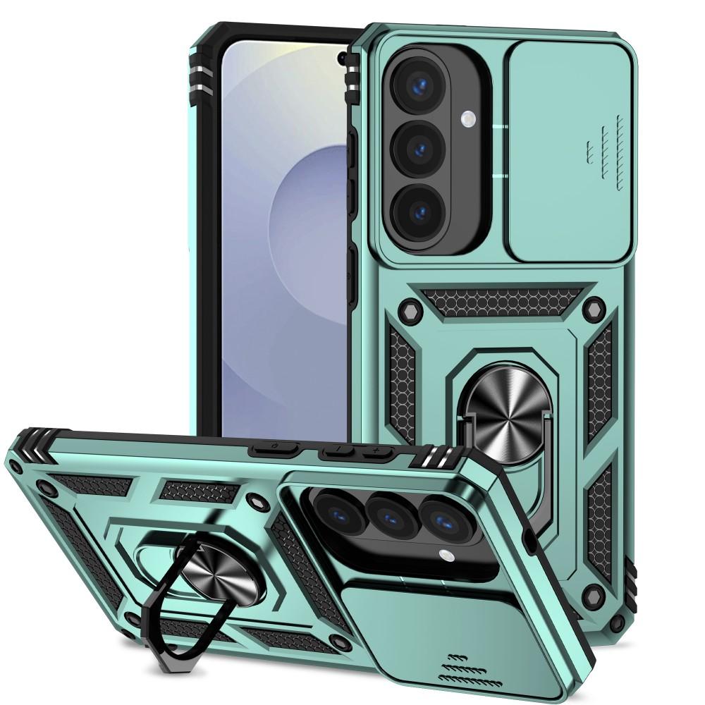 Slide Camera Shockproof Armor Phone Case For Samsung Galaxy S26 Ultra S26 Plus S26Ultra S26+ Case Magnetic Ring Stand Back Cover