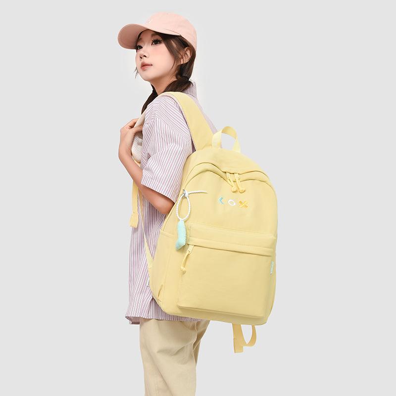 Tornister nowy wysoka wartość świeży słodki kolor cukierkowy plecak uczniowie gimnazjum lekki plecak podróżny