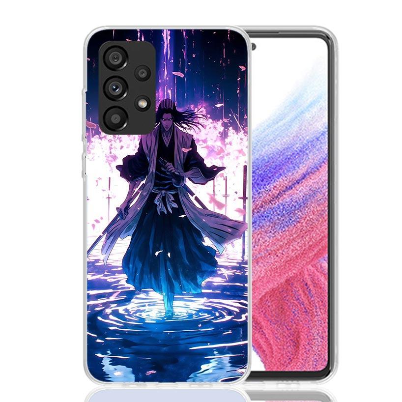 Bleach Kuchiki Byakuya Phone Case For Samsung Galaxy A17 A16 A14 A15 A13 A57 A56 A54 A55 A53 A37 A36 A34 A35 A33 A26 A24 A25 A23