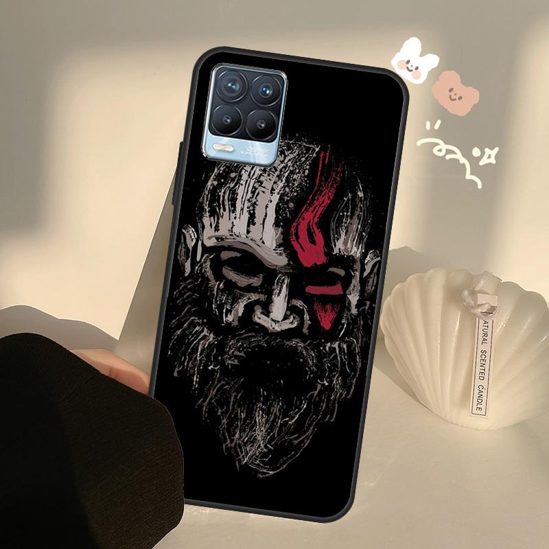 

God of War Case For Realme C71 C63 C61 C55 C51 C53 C25 C65 C67 C75 11 12 13 14 15 Pro Plus GT6 GT7 Pro Realme C35
