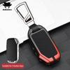 New Zinc Alloy Car Remote Key Case For Kia Sportage Ray Seltos Sorento Soul Telluride Cerato K5 K8 Ceed Forte Niro Smart Keyless